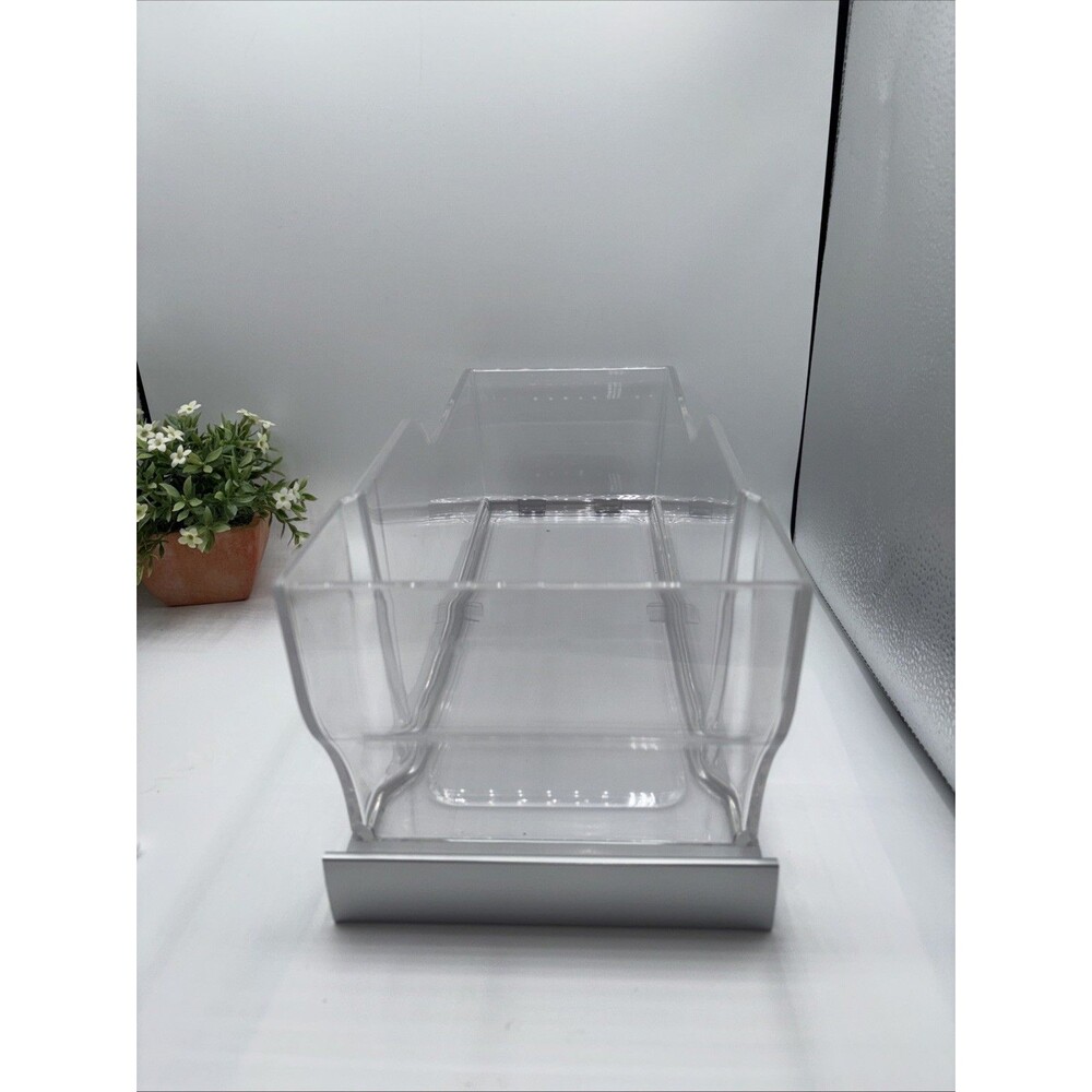 W10447496 Whirlpool Refrigerator Triple Crisper System Drawer on wheels Preowned